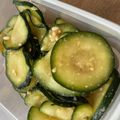 クックWQOUNC☆'s cooksnap of when they made 簡単副菜☆ズッキーニのごま和え.