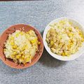 クック5SNINO☆'s cooksnap of when they made とうもろこしご飯バター醤油味.
