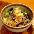 中村ベーカリー's cooksnap of when they made もやしとニラのツナ入り和え物.