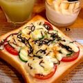 中村ベーカリー's cooksnap of when they made トマト×胡瓜のあっさり和トースト.