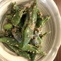 BB＠美瑛's cooksnap of when they made ごま和え.