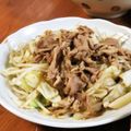 低カロ探検隊's cooksnap of when they made ヘルシー！豚こま肉で！もやし入り生姜焼き.