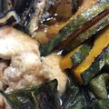 ふえ☆なるちゃん's cooksnap of when they made めんつゆで簡単♪鶏むね肉と茄子の揚げ浸し.