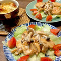 ばたみそーぱん☆'s cooksnap of when they made 【揚げ焼き】鶏胸肉のエビマヨ風♪.