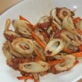 きらり流れ星's cooksnap of when they made 人参と舞茸で元気モリモリカレー味炒め.