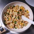 アクセル☆'s cooksnap of when they made 【干し海老とピーマンの卵炒飯♪】.