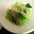 にむばすしゅたーぜん's cooksnap of when they made 小松菜とツナのナムル.