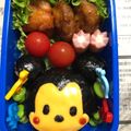クックDSE0PB☆'s cooksnap of when they made キャラ弁☆簡単ミッキーマウス.