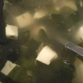 akihimekko's cooksnap of when they made ワカメとお豆腐のしょうがスープ.