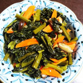 april430's cooksnap of when they made 豚こま肉とつるむらさきのオイスター炒め.