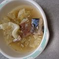 あさき母's cooksnap of when they made 美味しいさばの水煮缶で味噌スープ.
