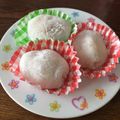 Lirio.'s cooksnap of when they made ひんやり・とろ～り♡簡単≪プリン大福≫.