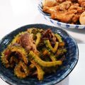 ☆はなちゃん☆☆'s cooksnap of when they made ゴーヤの牛肉焼き肉のタレ炒め.