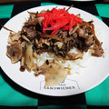 もものkitchen's cooksnap of when they made きのこと豚肉の卵とじ丼ぶり(他人丼）.