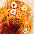 yopimikko's cooksnap of when they made 切り干し大根のウスターソース炒め.