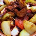 しましまもっぷ's cooksnap of when they made STAUBで油少！じゃが&たこアヒージョ.
