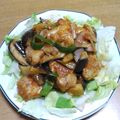 55才のおじさん's cooksnap of when they made 鶏むね肉となすとピーマンの甘酢炒め.