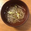 kihooooooo's cooksnap of when they made 中華風簡単もやしスープ.
