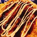 どぅど's cooksnap of when they made 粉なし！糖質オフ！卵と長芋のお好み焼き♬.