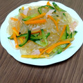 クックKY866E☆'s cooksnap of when they made 黄金比率のタレで中華風春雨サラダ！.