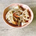 さくらん餅's cooksnap of when they made 減塩！れんこんとちくわの磯和え.