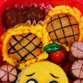 めいめい☆☆☆'s cooksnap of when they made キャラ弁 夏！おいなりさんでひまわり♪.