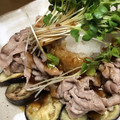 hal-pi's cooksnap of when they made 豚肉とナスのさっぱりみぞれ和え.