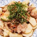 茉呂mAro's cooksnap of when they made ★常備菜★豚肉と長いものオイスター炒め.