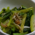 ヨシヨッシー's cooksnap of when they made 小松菜としらすの梅ポン酢和え.