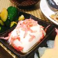 あゆまんま♪'s cooksnap of when they made 塩桜海老冷奴.