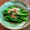 ☆ぼうchan☆'s cooksnap of when they made 簡単★めんつゆでししとうの煮浸し.
