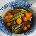 よぉぎゅると's cooksnap of when they made 出汁がきいてて美味しい♡夏野菜の煮浸し＊.