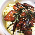 まわりてめくるん's cooksnap of when they made うなぎのタレでとり丼.