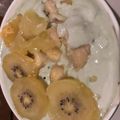 クックDRQB6R☆'s cooksnap of when they made 【美的ラボ】青汁フルーツヨーグルト【朝】.