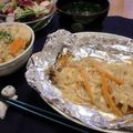 らいおんくんとわんこ's cooksnap of when they made 甘辛味噌味☆鮭のホイル焼き.