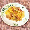 なつき☆ミ's cooksnap of when they made じゃがいもコーンポークビッツのバター炒め.