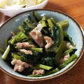 低カロ探検隊's cooksnap of when they made 豚肉と小松菜のオイスターソース炒め.