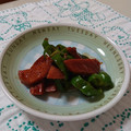 イチゴ、イチゴ。's cooksnap of when they made 簡単☆ギョニソとピーマン炒め.