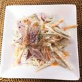 horseland's cooksnap of when they made あっさり ごぼうサラダ.