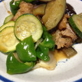 ミドリ５５'s cooksnap of when they made 簡単！ピーマンとナスの鯖缶炒め☆.