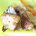 rinsoumama's cooksnap of when they made 豚肩肉の味噌マヨソテー.