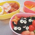 ELLY､T's cooksnap of when they made 手裏剣☆ニンニンジャーのキャラ弁にも.