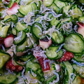とかげのおかあさん's cooksnap of when they made 【簡単】★タコワカメきゅうりの酢の物★.