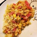 料理見習い隊's cooksnap of when they made 脱黄金のベーコン＆レタス玉子チャーハン.
