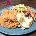 プリン後輩's cooksnap of when they made 炊飯器でできちゃうチキンライス♥.