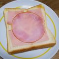 ＊なぁ＊'s cooksnap of when they made 忙しい朝のハムマヨトースト.