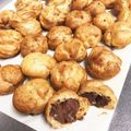 にこchan♡'s cooksnap of when they made ポポロン風♬シュートリュフ☆.