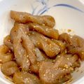 まゆげっと's cooksnap of when they made 手綱こんにゃくの煮物・ねじり蒟蒻の甘辛煮.