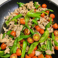 Ｐin's cooksnap of when they made 豚肉とトマトのオイスター炒め.
