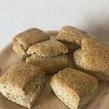ぽっぽごん's cooksnap of when they made 砂糖とバターなし、甘酒ココアスコーン.